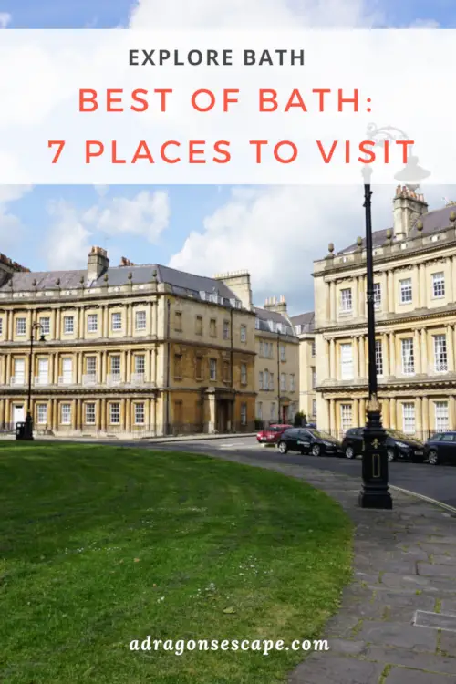 Explore Bath - Best of Bath: 7 places to visit pin