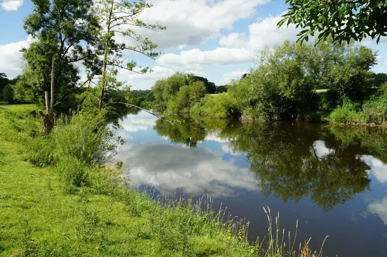 River Wye meandering through the Wye Valley