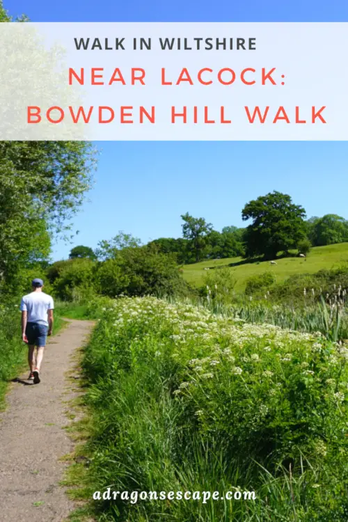 Walk in Wiltshire - Near Lacock: Bowden Hill Walk pin