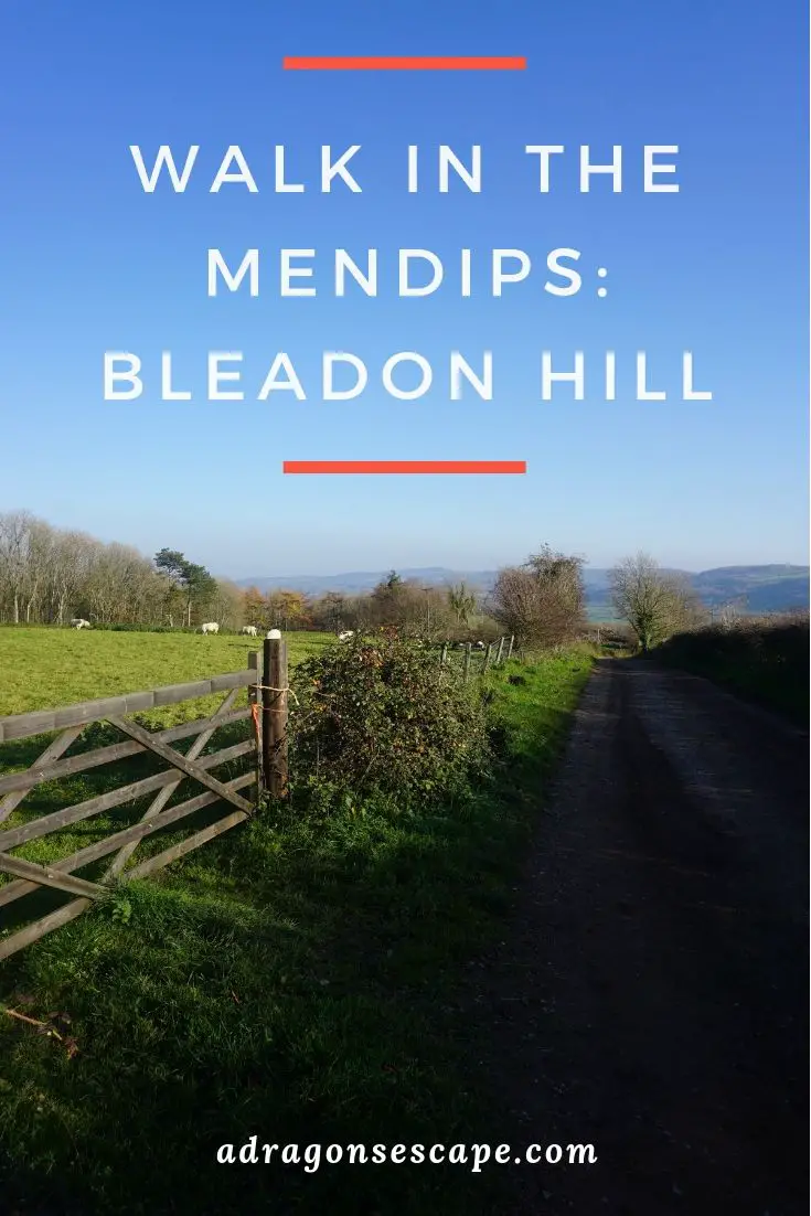 Walk in the Mendips: Bleadon Hill pin