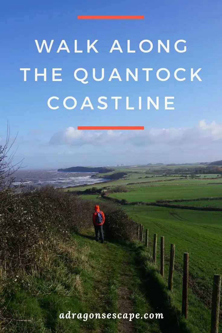 Walk along the Quantock coastline pin