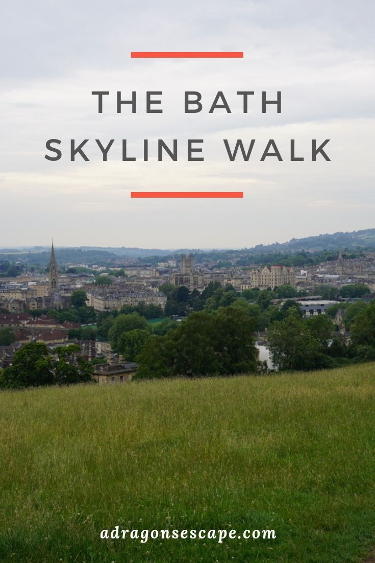 The Bath Skyline Walk pin