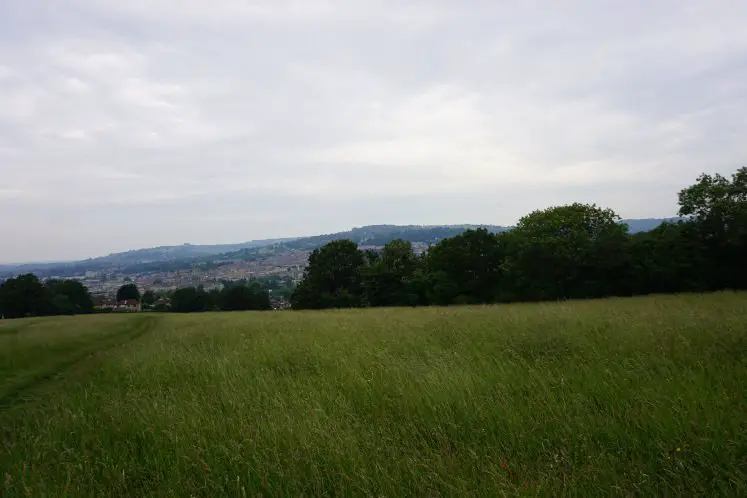 Views of Bath on the Bath Skyline walk