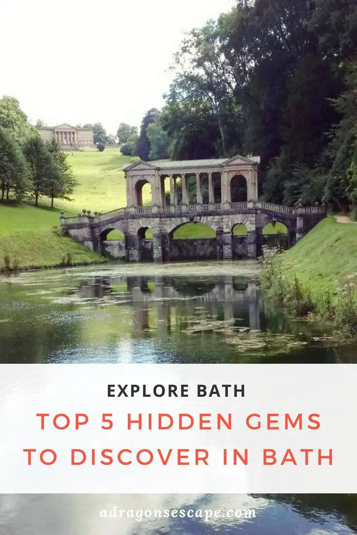 Explore Bath - Top 5 hidden gems to discover in Bath pin