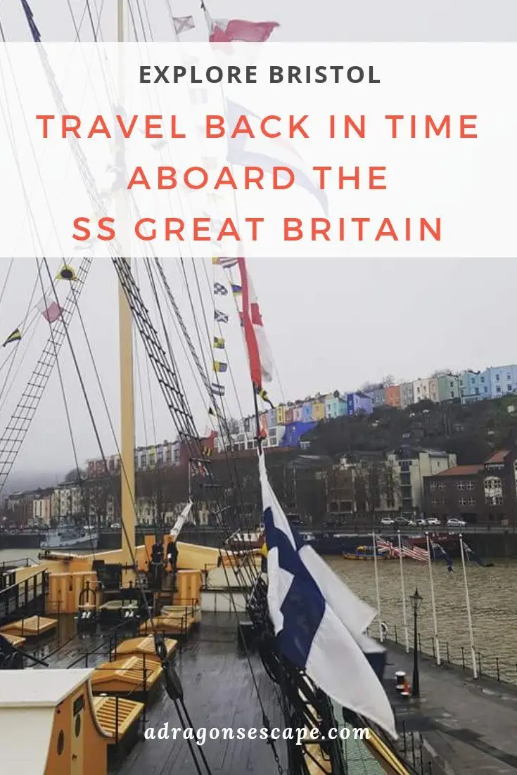 Explore Bristol - Travel back in time aboard the SS Great Britain pin