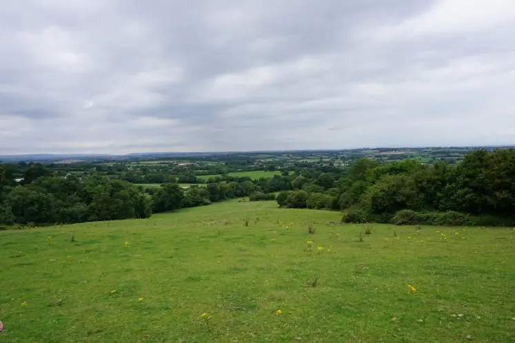 Cotswold countryside views during the Dyrham to Doyton walk