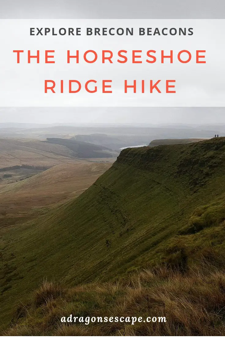 Explore Brecon Beacons - The Horseshoe Ridge hike pin