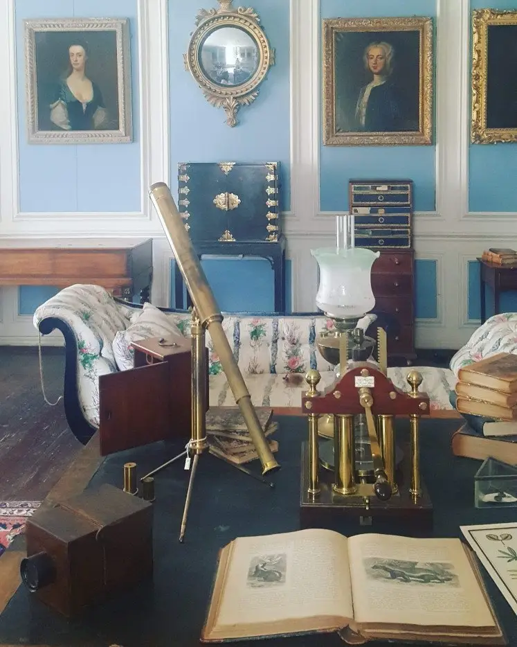 Henry Talbot's study at Lacock Abbey