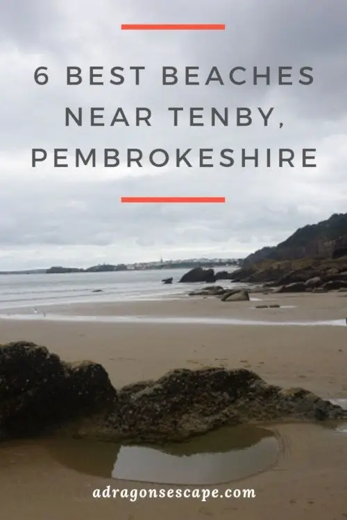6 best beaches near Tenby, Pembrokeshire pin