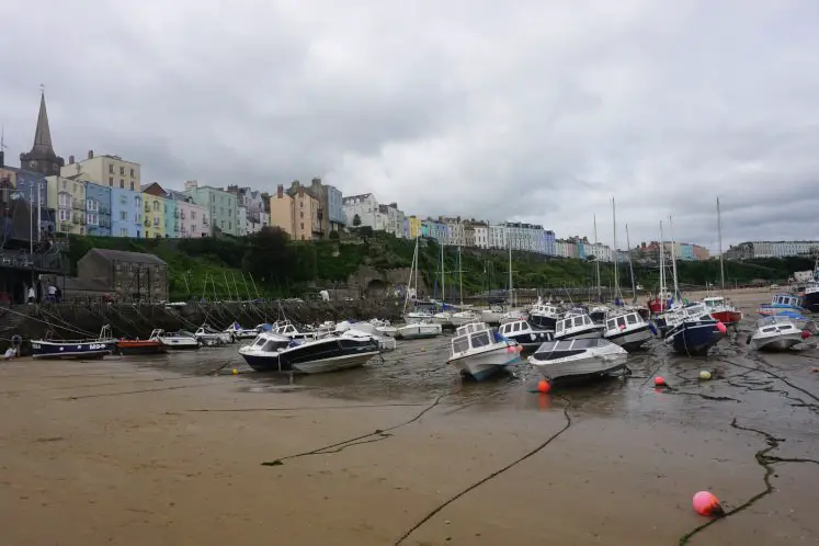 North Beach in Tenby, Pembrokeshire