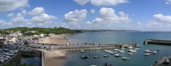 Saundersfoot Beach near Tenby, Pembrokeshire