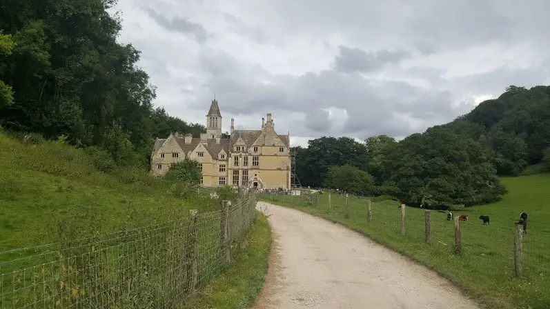 Woodchester Mansion nested in Woodchester Park near Stroud