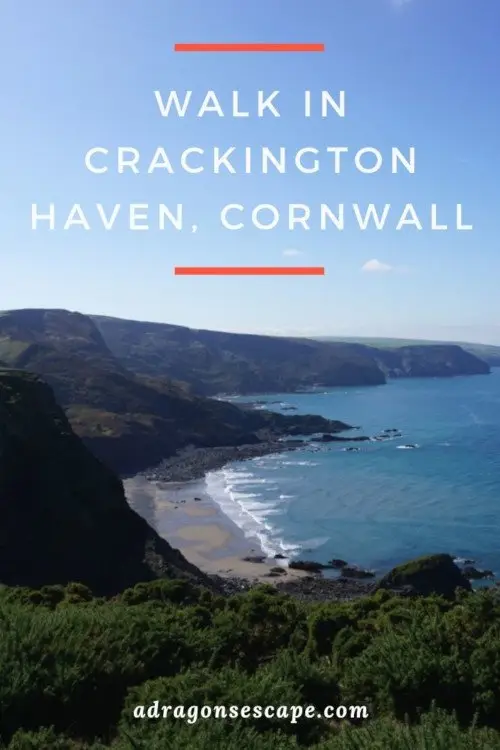 Walk in Crackington Haven, Cornwall pin