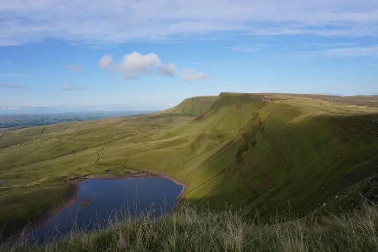 Llyn y Fan Fach lake in the Brecon Beacons