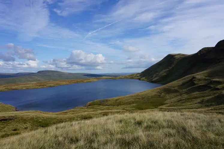 Llyn y Fan Fawr lake in the Brecon Beacons