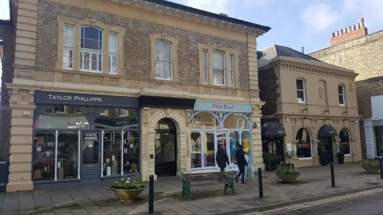 Shops on Hill Road in Clevedon