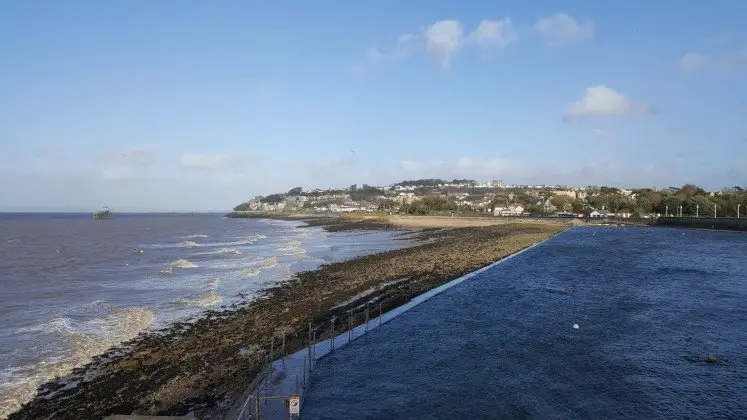 View of Clevedon from Poets Walk