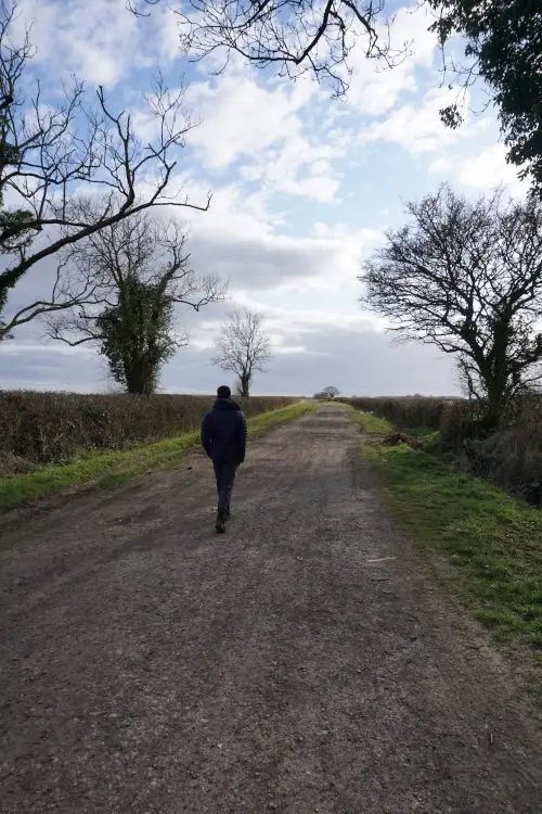 The straight and broad Roman Road, also known as Fosse Way