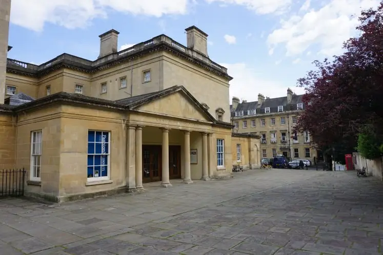 Entrance to Bath's Assembly Rooms