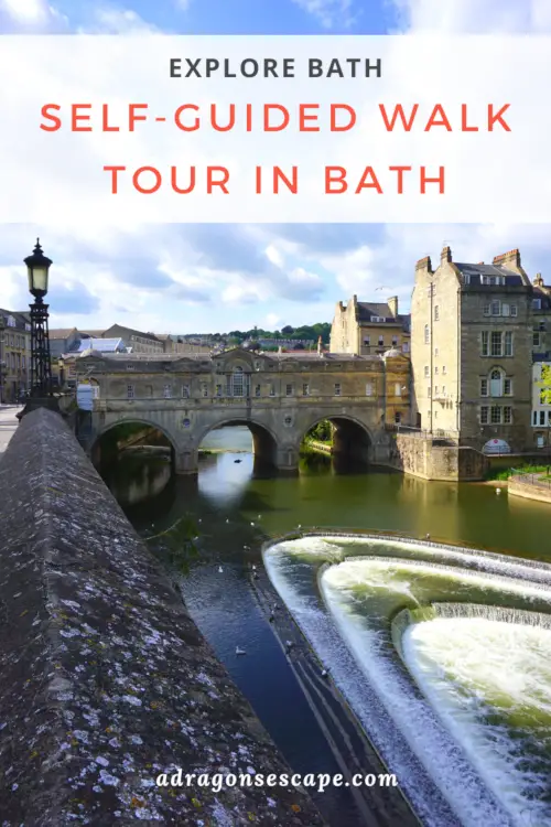 Explore Bath: Self-guided walk tour in Bath pin