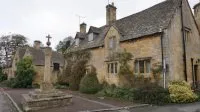 Beautiful Cotswold cottages in the village of Stanton - Travelling around the Cotswolds without a car