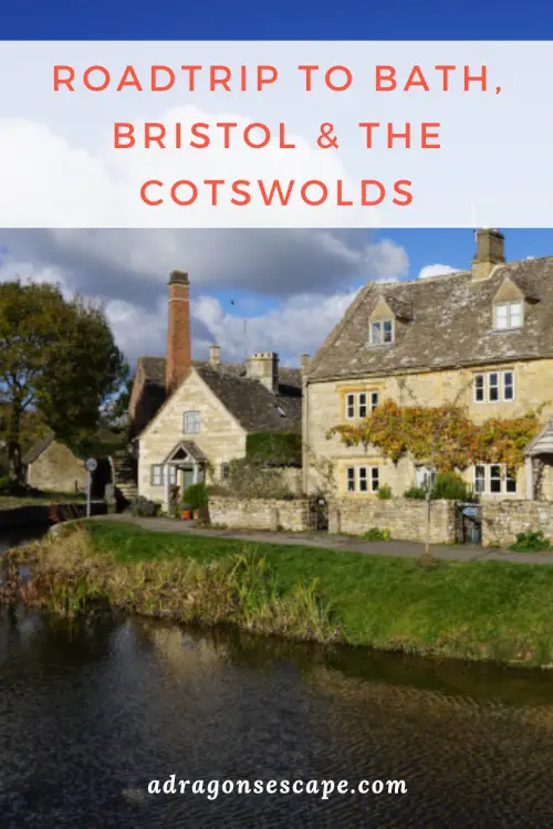 Roadtrip to Bath, Bristol & the Cotswolds pin